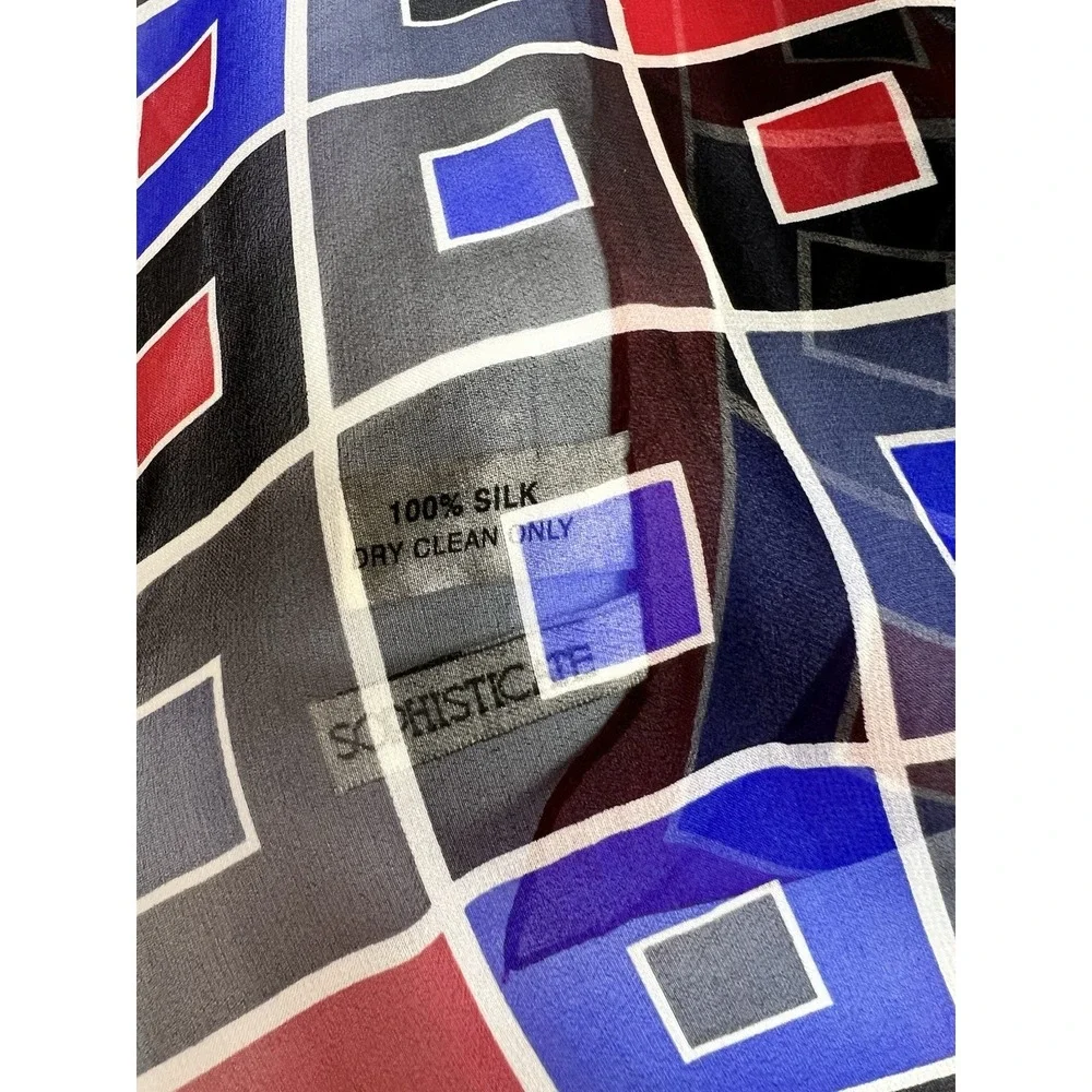 Vintage Petite Sophisticate Scarf 100% Silk 20